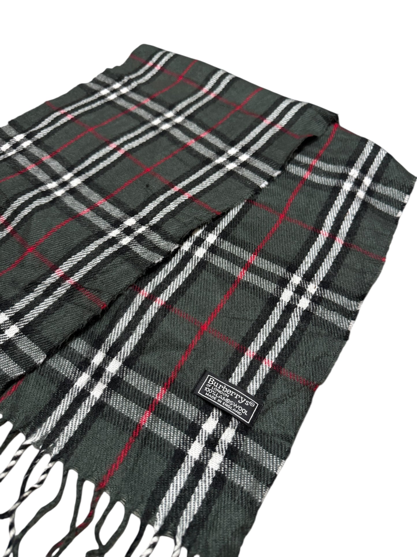 Green Burberry Scarf