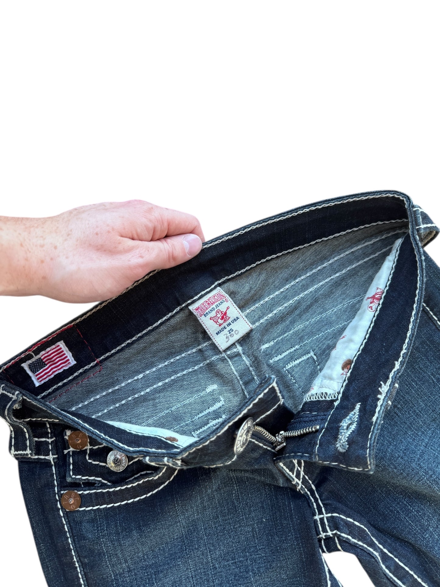 True Religion Jeans White Stitching (25)