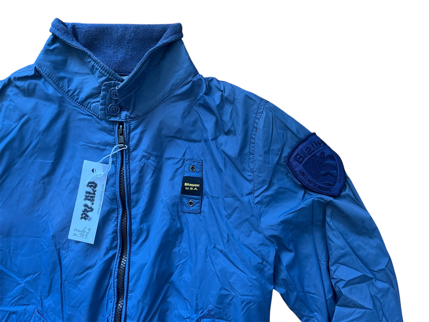 Blauer Windjacke (XS)