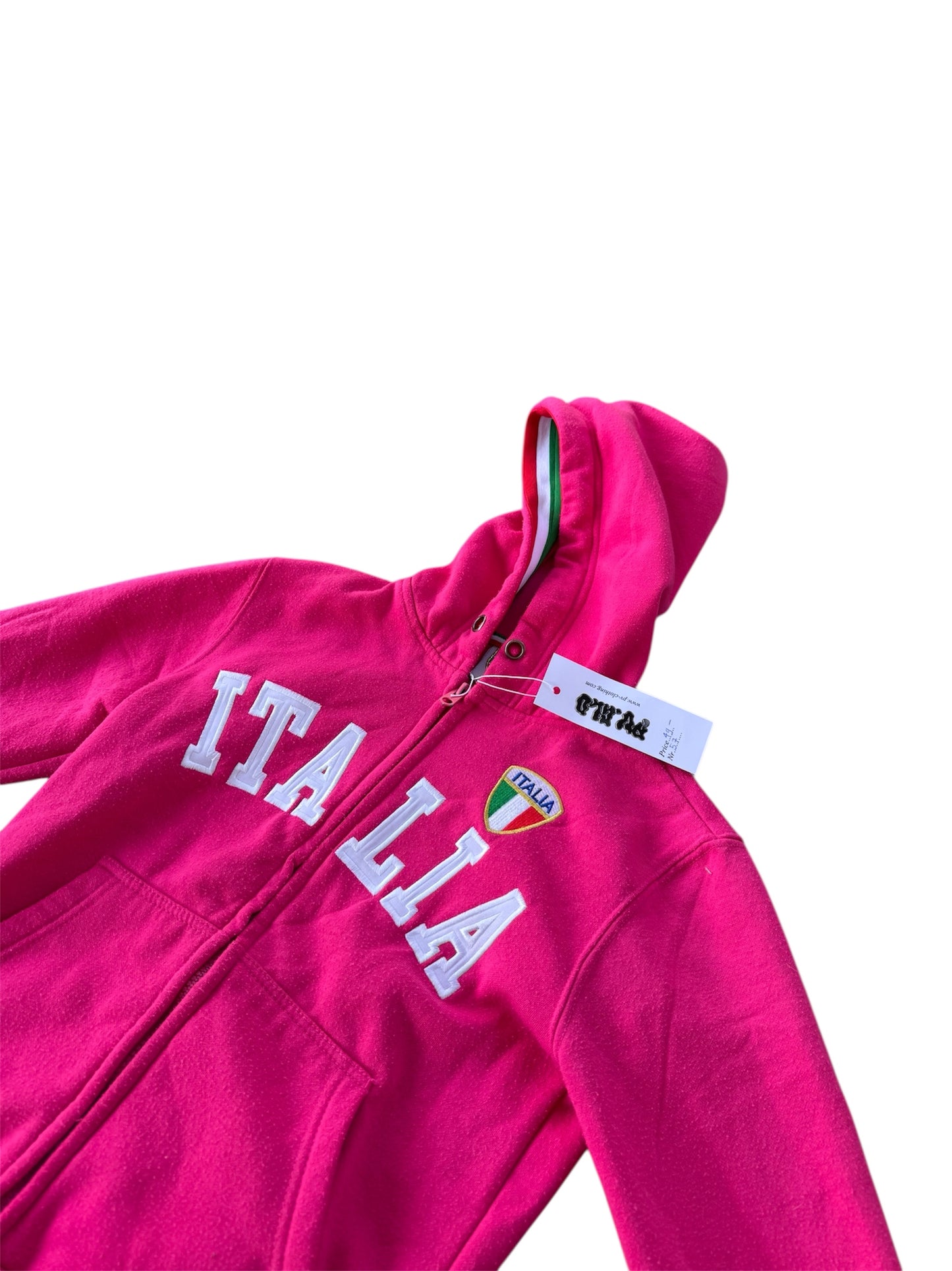 Italia Zip Up Pink (Women's S)