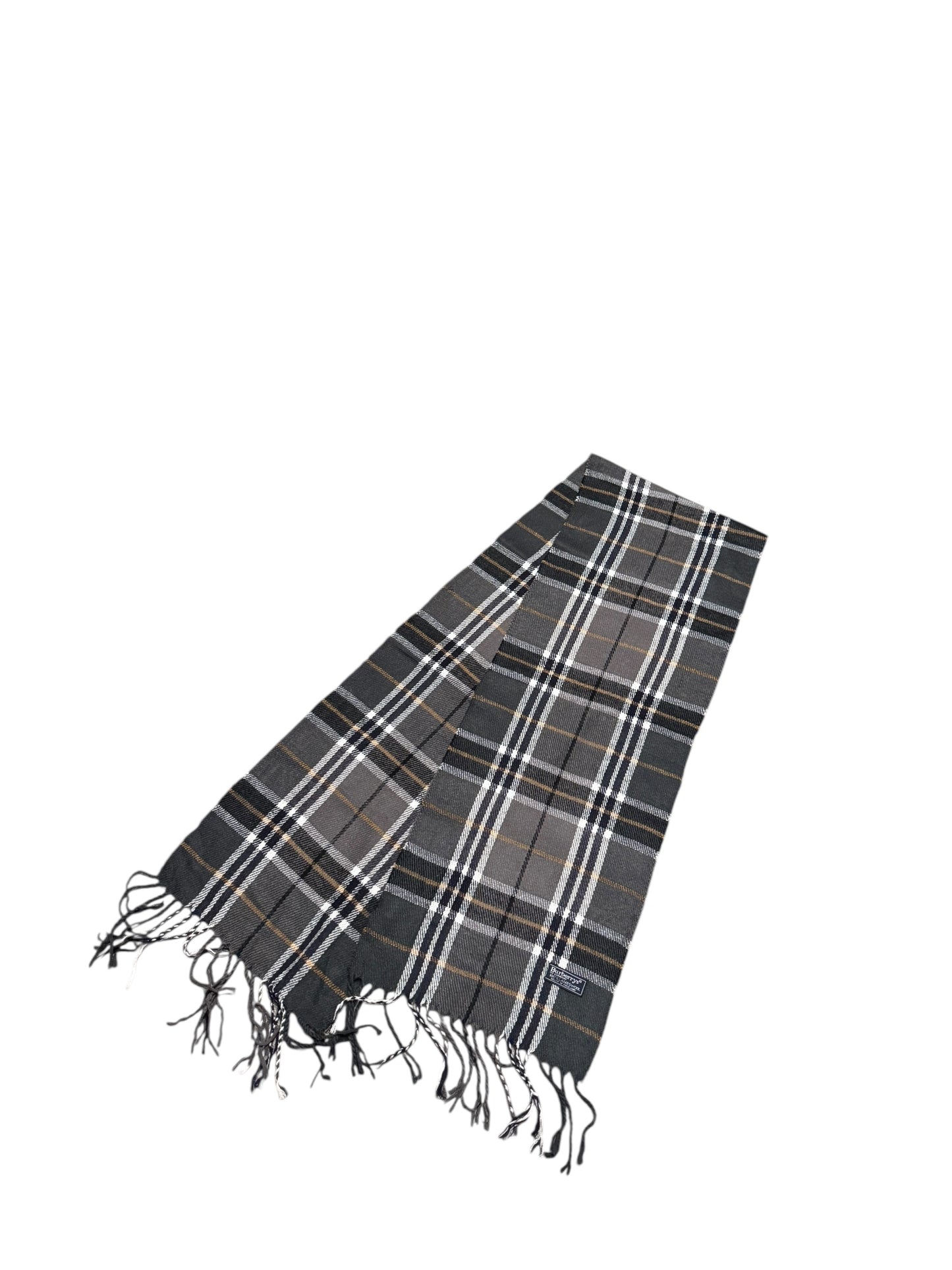 Grey Burberry Scarf