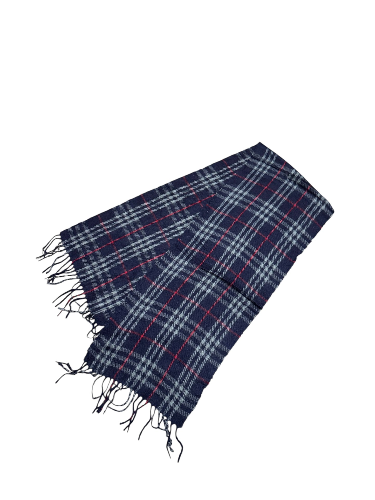 Blue Burberry Scarf