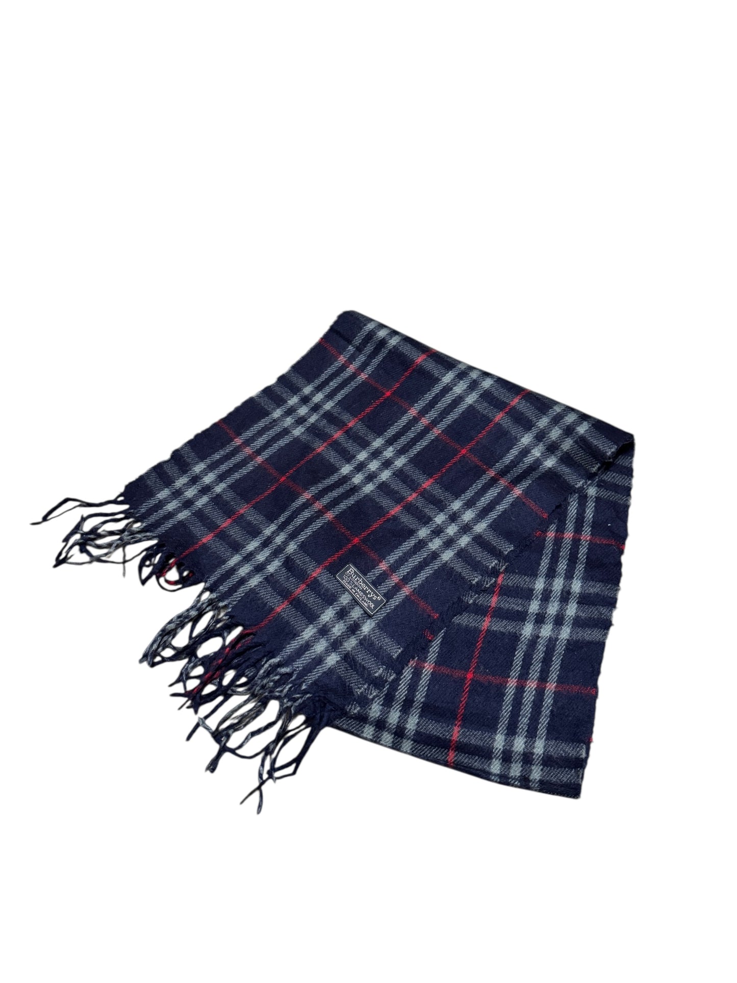 Blue Burberry Scarf