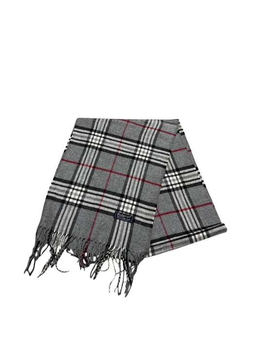 Grey Burberry Scarf