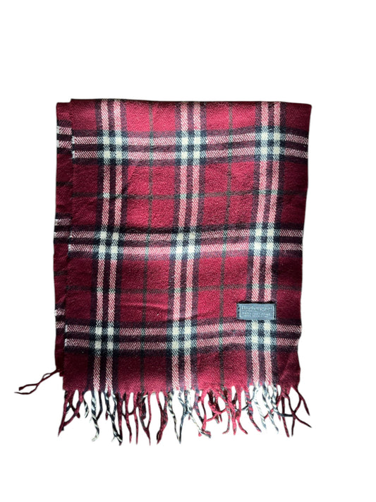 Burberry Scarf Burgundy