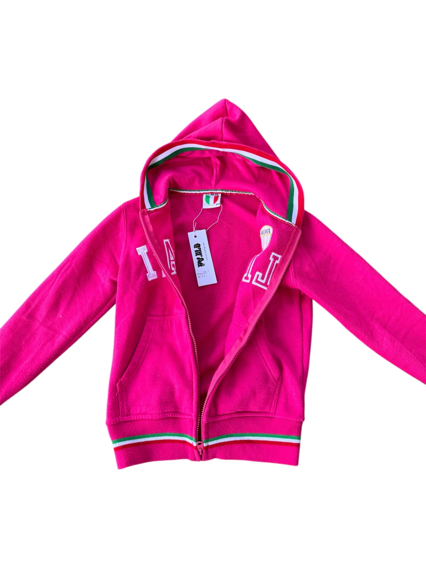 Italia Zip Up Pink (Women's S)